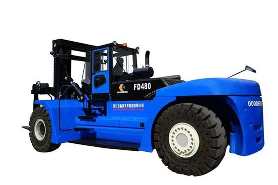 High Lift Engine High Safety Heavy Duty Diesel 16 Tonne Forklift / Combustion Engine ...